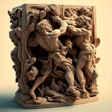 3D модель A Judgment Brawl And..Continue the Battle That Cannot (STL)